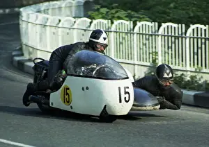 Mick Horspole & Graham Horspole (Triumph) 1969 750 Sidecar TT