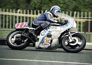 Mick Hunt (Kawasaki) 1980 Formula One TT