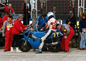 Images Dated 13th January 2019: Mick Jeffreys (Spondon Rotax) 1995 Singles TT