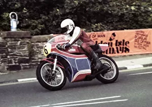 Images Dated 1st November 2019: Mick Noblett (Yamaha) 1980 Senior Manx Grand Prix