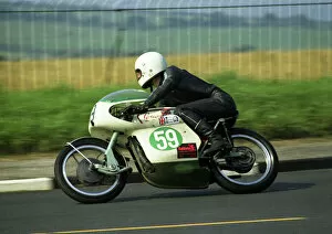 Images Dated 17th December 2017: Mick Partridge (Greeves) 1971 Lightweight Manx Grand Prix