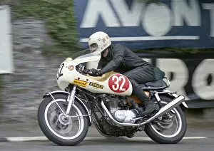 Images Dated 24th July 2020: Mick Poxon (Yamaha) 1973 Production TT