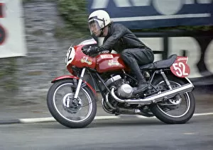 Images Dated 24th July 2020: Mick Scutt (Kawasaki) 1973 Production TT