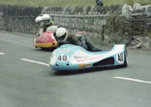 Images Dated 7th March 2022: Mick Staiano & Pete Willis (Yamaha) 1982 Southern 100