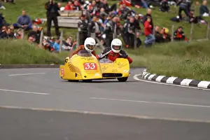 Mick Thompson & Rachel Norbury-Lea (Ireson Yamaha) 2004 Sidecar TT