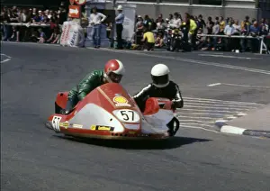 Mick Wortley & Alan Fisher (Suzuki) 1982 Sidecar TT