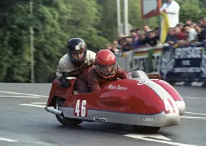 Mike Barry & Keith Cornbill (Yamaha) 1989 Sidecar TT