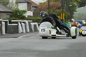 Images Dated 27th May 2013: Mike Bellaby & Karl Underwood (BMW) 2013 Pre TT Classic