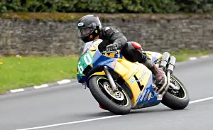 Mike Carter Prints: Mike Carter (Honda) 2011 Lightweight Manx Grand Prix