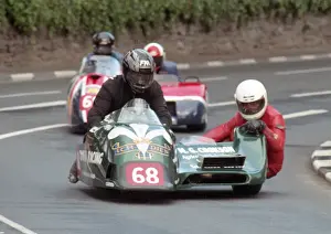 Mike Cookson & Jon Juster (Ireson Honda) 1996 Sidecar TT