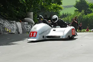 2012 Sidecar Tt Prints: Mike Cookson & Kris Hibberd (Ireson Honda) 2012 Sidecar TT