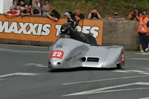 Images Dated 1st January 1980: Mike Cookson & Kris Hibberd (Shelbourne Honda) 2010 Sidecar A TT