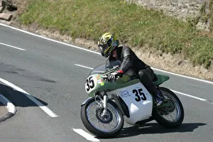 Greeves Gallery: Mike Dunn (Greeves) 2007 Parade Lap