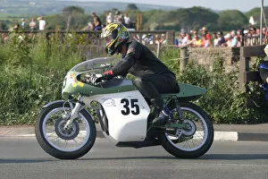 Greeves Gallery: Mike Dunn (Greeves) 2007 Steam Packet Parade Lap