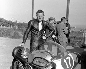 Mike Hailwood Collection: Mike Hailwood at the 1959 TT races