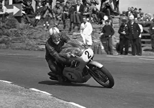 Images Dated 28th March 2013: Mike Hailwood (Honda) 1966 Senior TT