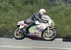 Images Dated 3rd October 2021: Mike Hailwood (Yamaha) 1978 Junior TT