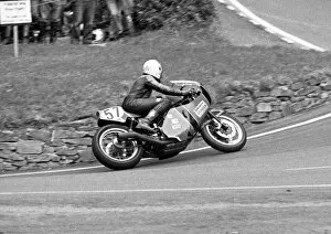 Images Dated 22nd November 2017: Mike Harrison (Ducati) 1981 Senior Manx Grand Prix