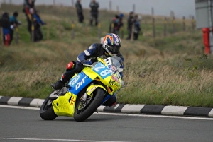Images Dated 27th August 2008: Mike Minns (Honda) 2008 Junior Manx Grand Prix
