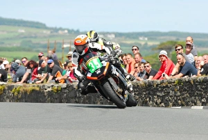 Images Dated 9th July 2015: Mike Minns (Kawasaki) 2015 Southern 100