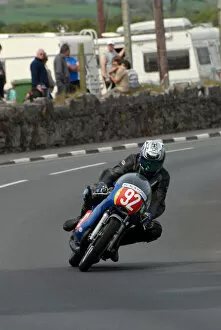 Images Dated 31st May 2010: Mike Noble (Yamaha) 2010 Pre TT Classic