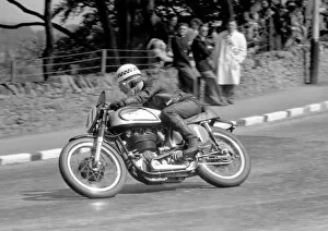 Images Dated 17th August 2016: Mike O Rourke (Norton) 1955 Senior TT