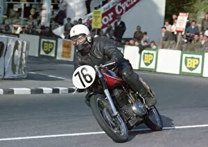 Images Dated 14th April 2021: Mike Rogers (Ducati) 1967 Production TT