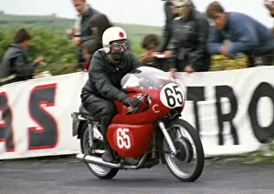 Images Dated 14th April 2021: Mike Rogers (Ducati) 1968 Production TT