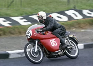 Images Dated 14th April 2021: Mike Rogers (Ducati) 1968 Production TT