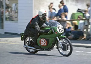 Images Dated 14th April 2021: Mike Rogers (Ducati) 1969 Production TT
