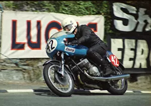 Images Dated 3rd June 2018: Bill Milne (Kawasaki) 1974 Production TT