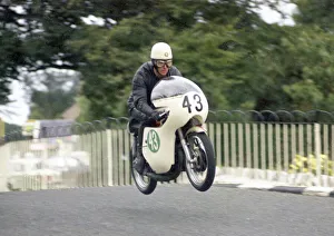 Images Dated 8th December 2020: Bill Milne (NSU) 1966 Lightweight Manx Grand Prix