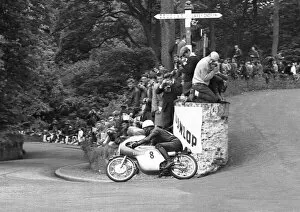 Images Dated 9th August 2020: Mitsuo Itoh (Suzuki) 1963 50cc TT