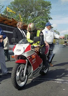Images Dated 7th January 2022: Mitsuo Itoh (Suzuki) 1990 Suzuki Parade Lap