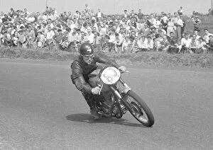 Images Dated 29th June 2022: Morrie Low (BSA) 1955 Senior Ulster Grand Prix