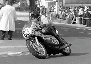 Images Dated 1st January 2020: Murray Warner (Yamaha) 1977 Senior Manx Grand Prix