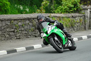 Images Dated 2nd June 2013: Neal Champion (Kawasaki) 2013 Superbike TT