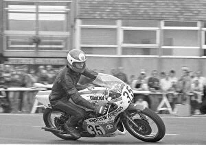 Images Dated 19th January 2022: Neil Cudworth (Yamaha) 1981 Senior Manx Grand Prix