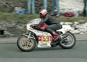 Images Dated 13th April 2020: Neil Cudworth (Yamaha) 1984 Senior Manx Grand Prix
