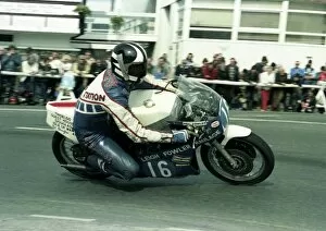 Images Dated 25th January 2018: Neil Fowler (Yamaha) 1983 Junior Manx Grand Prix