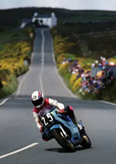 Images Dated 31st May 2018: Neil Haslam (Yamaha) 1994 Singles TT