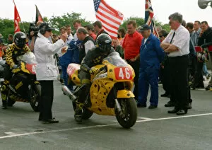 Images Dated 28th June 2019: Neil Jones (Tippetts Honda) 1999 Production TT