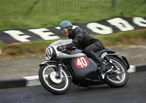 Images Dated 3rd July 2018: Neil Kelly (Velocette) 1968 Production TT