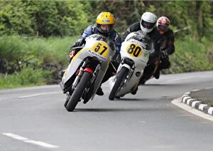 Images Dated 27th May 2018: Neil Lloyd & Roy Phipps (Honda) 2018 Pre-TT Classic