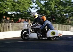 Images Dated 9th February 2018: Neil Southerland & P Matthews (Triton) 1973 750 Sidecar TT