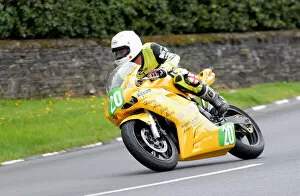 Images Dated 29th September 2021: Neil Vicars (Suzuki) 2011 Supertwin Manx Grand Prix