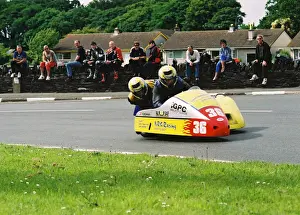 Nev Jones & Joe Shardlow (Shelbourne Kawasaki) 2004 Sidecar TT