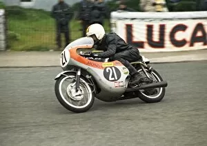 Images Dated 14th November 2016: Nev Watts (Honda) 1971 Ultra Lightweight TT