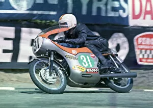Images Dated 2nd December 2020: Nev Watts (Honda) 1973 Lightweight TT