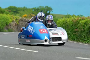Images Dated 14th November 2019: Nicholas Dukes & William Moralee (LCR) 2010 Sidecar TT